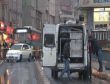 Beyoğlunda şüpheli pankart alarmı