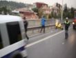 Boğaziçi Köprüsünde trafik kazası