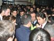 Bakanın ziyaretinde arbede