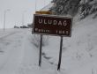 Uludağda kar kalınlığı 55 santimetre