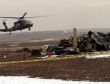 Askeri helikopter düştü!