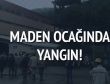 Maden ocağında yangın