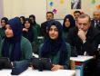 Erdoğan öğrencilerle ders dinledi