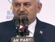 Yıldırımdan teşekkür konuşması
