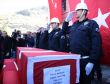Şehidin cenazesinde duygusal anlar