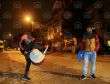 Sahura davulcuların manileriyle uyandılar