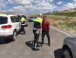Trafik polisleri şeker dağıttı