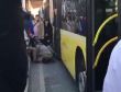 Metrobüs yayaya çarptı!