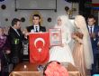 Şehit oğlunun mutlu günü