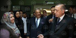 Cumhurbaşkanı Erdoğan'dan ziyaret