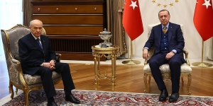 Erdoğan ile Bahçeli Zeytin Dalı Harekatı'nı görüştü