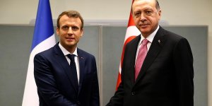 Erdoğan ile Macron Suriye'yi görüştü
