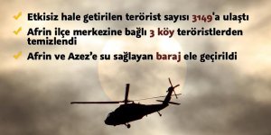 Afrin ilçe merkezi sınırları içine girildi