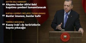 Erdoğan'dan terörle mücadele için marş önerisi