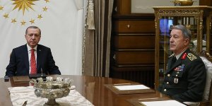 Cumhurbaşkanı Erdoğan, Orgeneral Akar'ı kabul etti