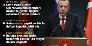 'S400 konusunda anlaşmamızı yaptık ve bu defteri kapadık'