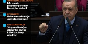 "Şu anda çok garip bir senaryo ortada"