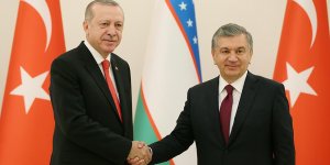 Erdoğan ile Mirziyoyev basın toplantısı düzenledi