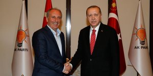 Cumhurbaşkanı Erdoğan, Muharrem İnce'yi kabul etti!