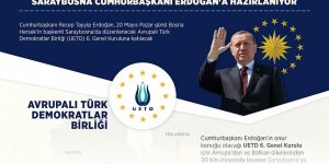 Saraybosna Cumhurbaşkanı Erdoğan'a hazırlanıyor