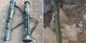 Hakkari'de tanksavar silahı ve hava savunma füzesi ele geçirildi