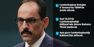 İlk Cumhurbaşkanlığı Kararnamesi Pazartesi yayımlanacak