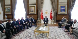 Cumhurbaşkanı Erdoğan TOBB heyetini kabul etti