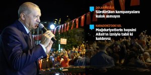 Türkiye Cumhurbaşkanı Erdoğan: Onların dolarları varsa bizim de halkımız, hakkımız var
