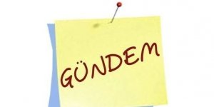 23-08-2018 / PERŞEMBE GÜNDEMİ