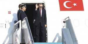 Cumhurbaşkanı Erdoğan 'Üçlü Zirve' için İran'a gitti