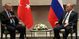 Erdoğan ile Putin 'Üçlü Zirve' öncesi bir araya geldi