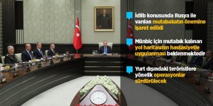 MGK bildirisinde 'İdlib' vurgusu
