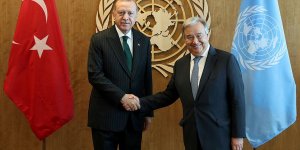 Erdoğan ile Guterres görüştü