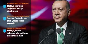 Cumhurbaşkanı Erdoğan gündemi değerlendirdi
