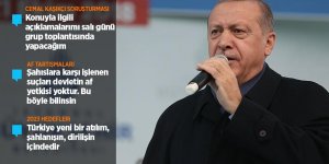 Erdoğan'dan Cemal Kaşıkçı soruşturmasına ilişkin açıklama