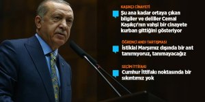Cumhurbaşkanı Erdoğan'dan flaş açıklamalar