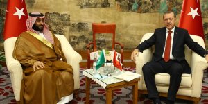 Cumhurbaşkanı Erdoğan, Muhammed bin Selman ile görüştü