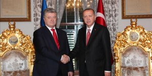 Erdoğan ile Poroşenko görüşmesi sona erdi
