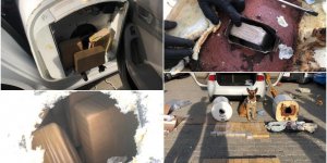 Uyuşturucuyu Termosifona Gizlemişler!