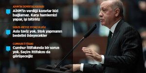 Cumhurbaşkanı Erdoğan: AİHM'in verdiği kararlar bizi bağlamaz!
