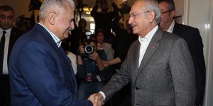 TBMM Başkanı Yıldırım CHP Genel Başkanı Kılıçdaroğlu ile bir araya geldi