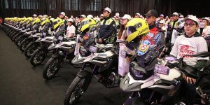 Emniyet ve jandarmaya 284 motosiklet tahsis edildi