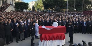 Şehit Emniyet Müdürü Verdi son yolculuğuna uğurlanıyor