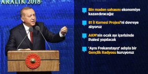 Erdoğan ikinci 100 günlük hedefleri açıkladı!