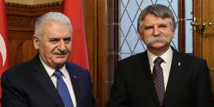 Yıldırım, Macaristan'da mevkidaşı Köver ile bir araya geldi