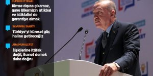 Cumhurbaşkanı Erdoğan: Cumhur ittifakında kimse çizgimizin dışına çıkamaz
