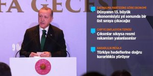 Cumhurbaşkanı Erdoğan: Dünyanın 13. büyük ekonomisi haline geldik