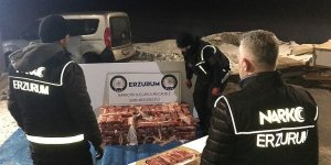 Erzurum'da 217,5 kilogram eroin ele geçirildi!