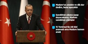 Cumhurbaşkanı Erdoğan: Sandıktan çıkana saygı duyacaksınız