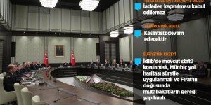 MGK'da Suriye ve terörle mücadele görüşüldü